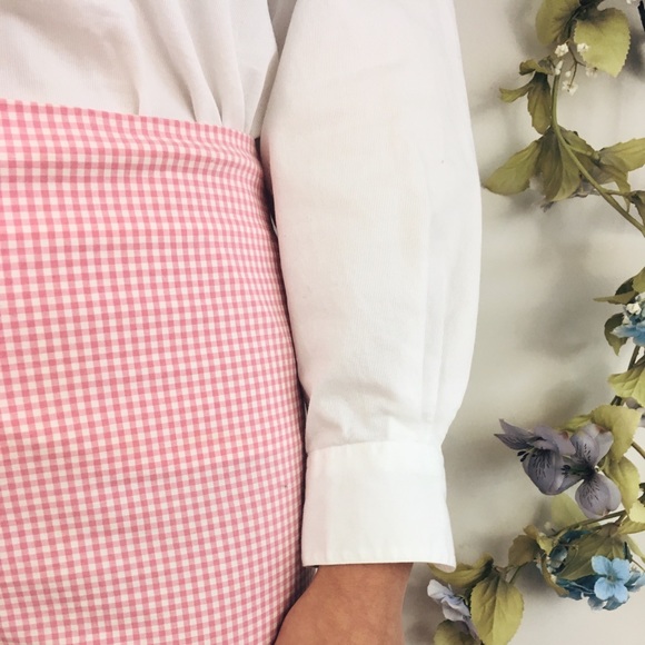 FINAL PRICE DROP Light Pink Gingham Trousers - Picture 5 of 6